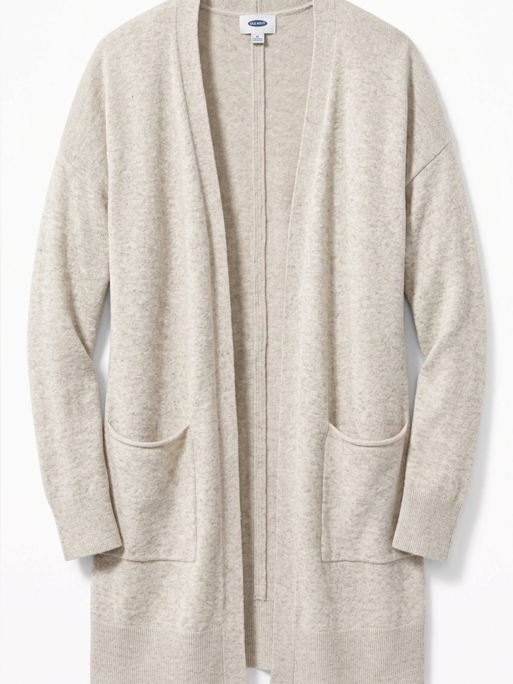 Old Navy Neutral Heathered Beige Sweater Top